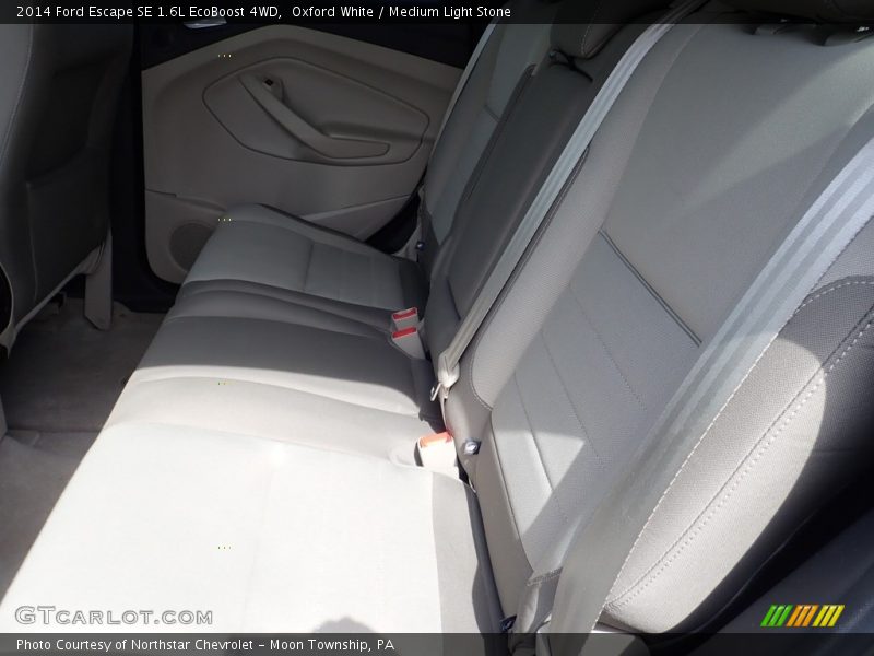 Oxford White / Medium Light Stone 2014 Ford Escape SE 1.6L EcoBoost 4WD
