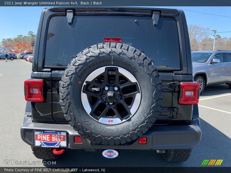 Black / Black 2021 Jeep Wrangler Unlimited Rubicon 4x4