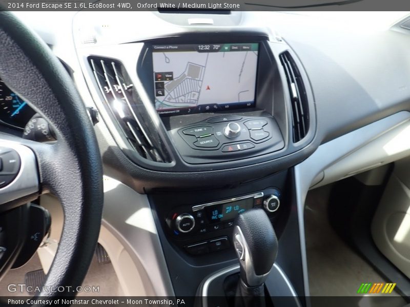 Oxford White / Medium Light Stone 2014 Ford Escape SE 1.6L EcoBoost 4WD