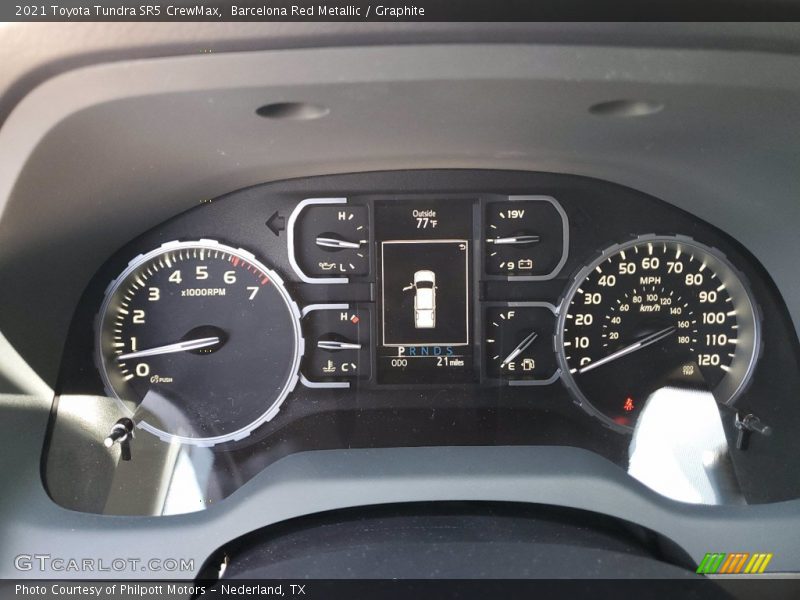 Barcelona Red Metallic / Graphite 2021 Toyota Tundra SR5 CrewMax
