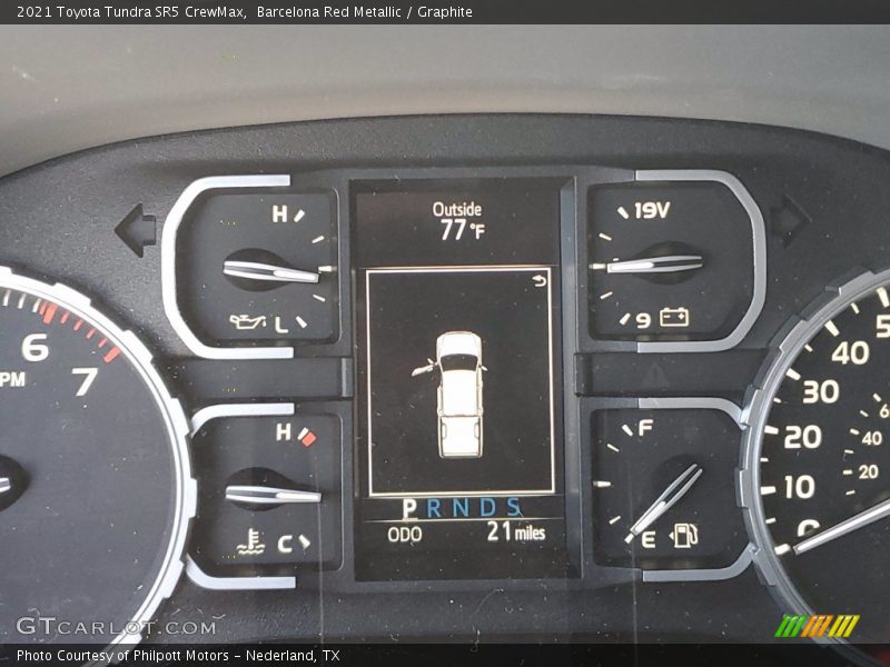 Barcelona Red Metallic / Graphite 2021 Toyota Tundra SR5 CrewMax