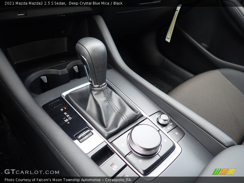 Deep Crystal Blue Mica / Black 2021 Mazda Mazda3 2.5 S Sedan