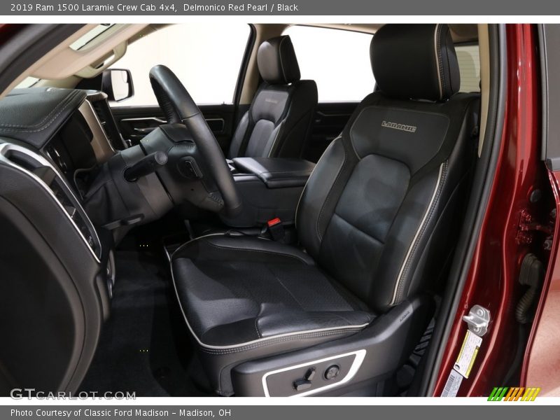 Delmonico Red Pearl / Black 2019 Ram 1500 Laramie Crew Cab 4x4