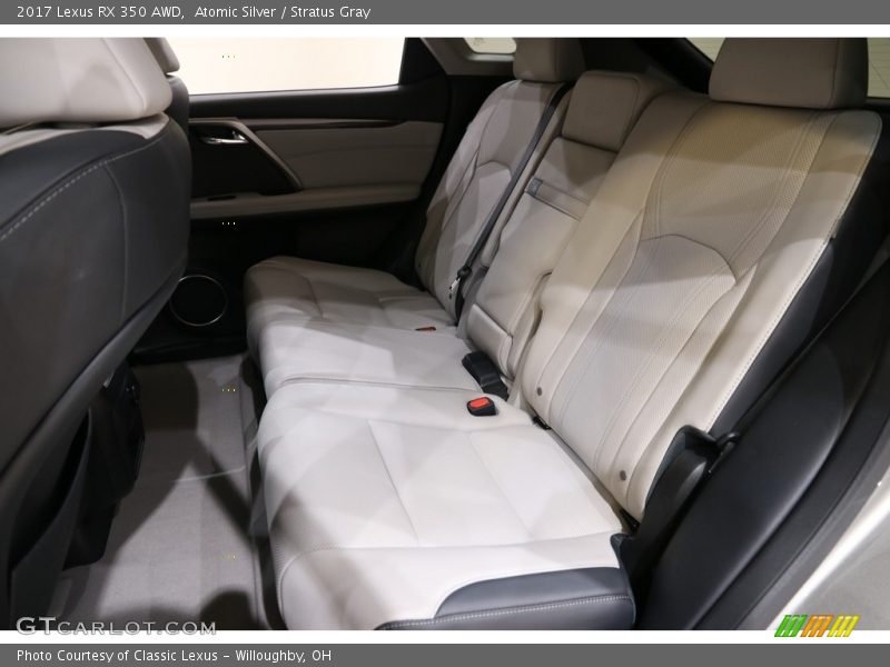 Atomic Silver / Stratus Gray 2017 Lexus RX 350 AWD