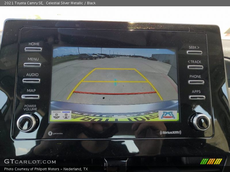 Celestial Silver Metallic / Black 2021 Toyota Camry SE