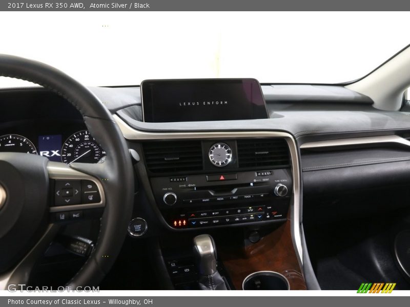 Atomic Silver / Black 2017 Lexus RX 350 AWD