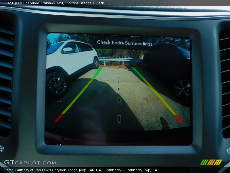 Spitfire Orange / Black 2021 Jeep Cherokee Traihawk 4x4