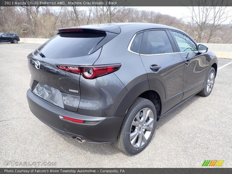 Machine Gray Metallic / Black 2021 Mazda CX-30 Preferred AWD