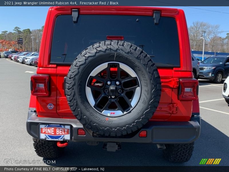 Firecracker Red / Black 2021 Jeep Wrangler Unlimited Rubicon 4x4