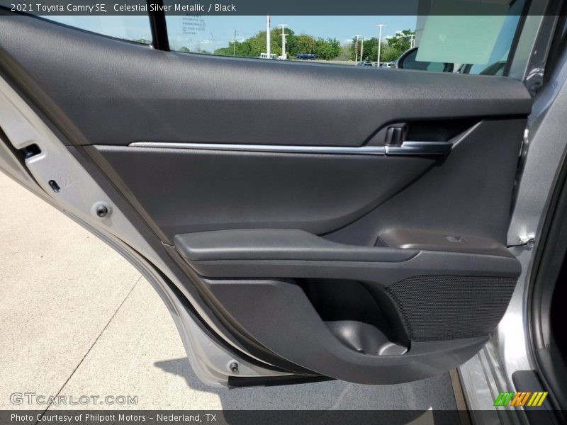 Celestial Silver Metallic / Black 2021 Toyota Camry SE