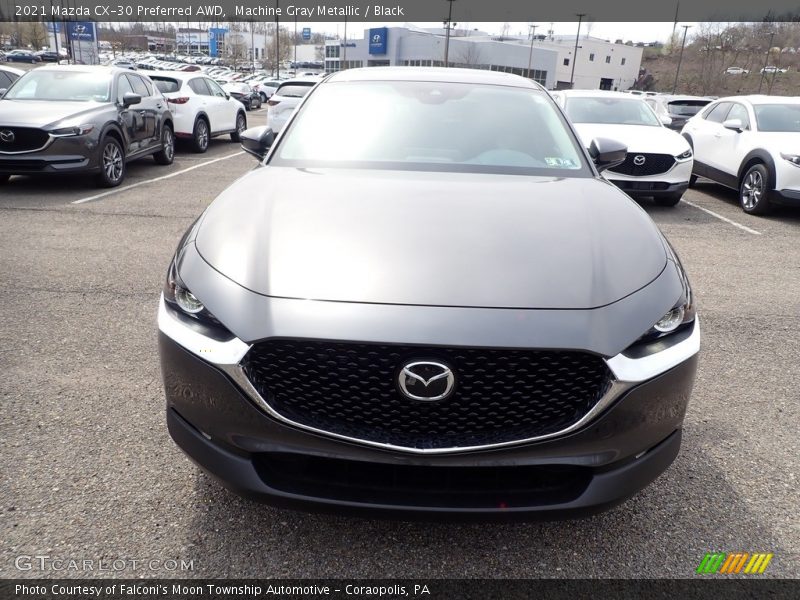 Machine Gray Metallic / Black 2021 Mazda CX-30 Preferred AWD