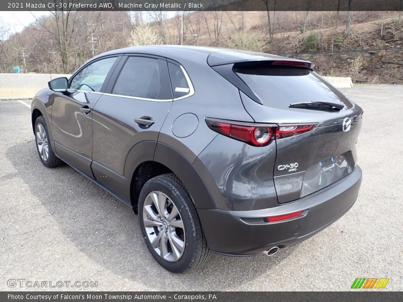 Machine Gray Metallic / Black 2021 Mazda CX-30 Preferred AWD