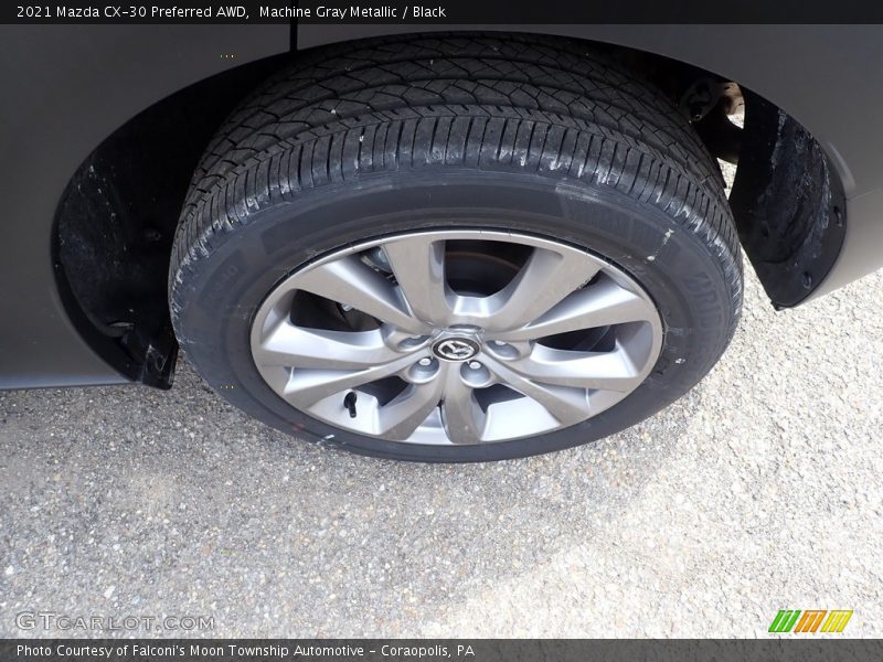 Machine Gray Metallic / Black 2021 Mazda CX-30 Preferred AWD