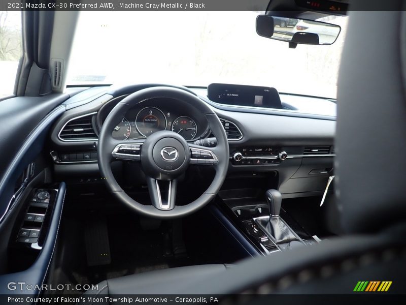 Machine Gray Metallic / Black 2021 Mazda CX-30 Preferred AWD