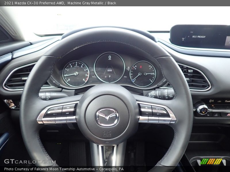 Machine Gray Metallic / Black 2021 Mazda CX-30 Preferred AWD