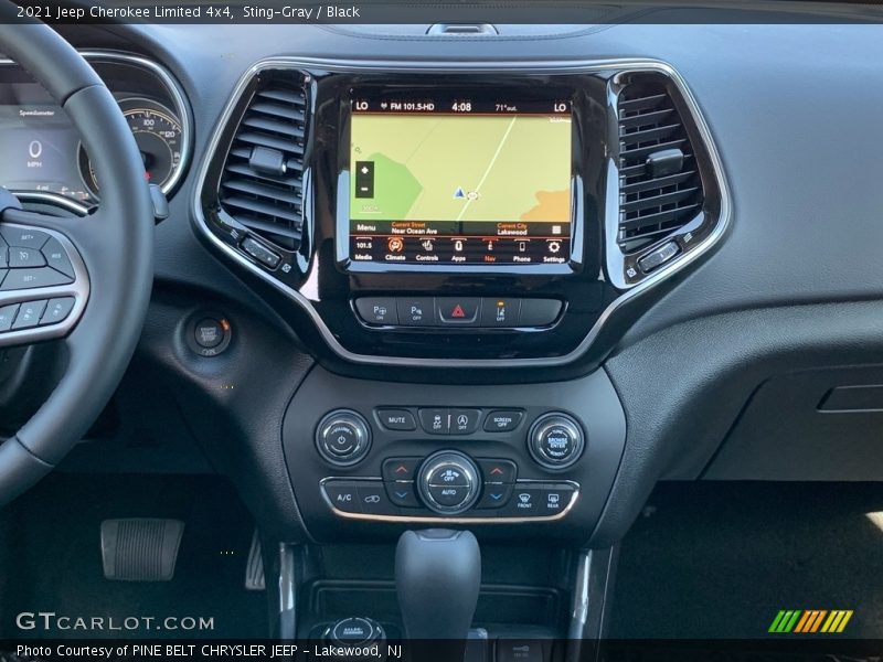Sting-Gray / Black 2021 Jeep Cherokee Limited 4x4