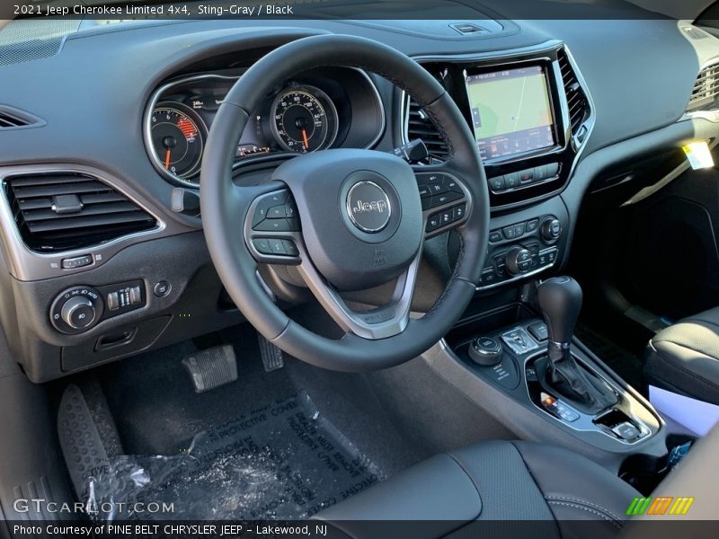 Sting-Gray / Black 2021 Jeep Cherokee Limited 4x4