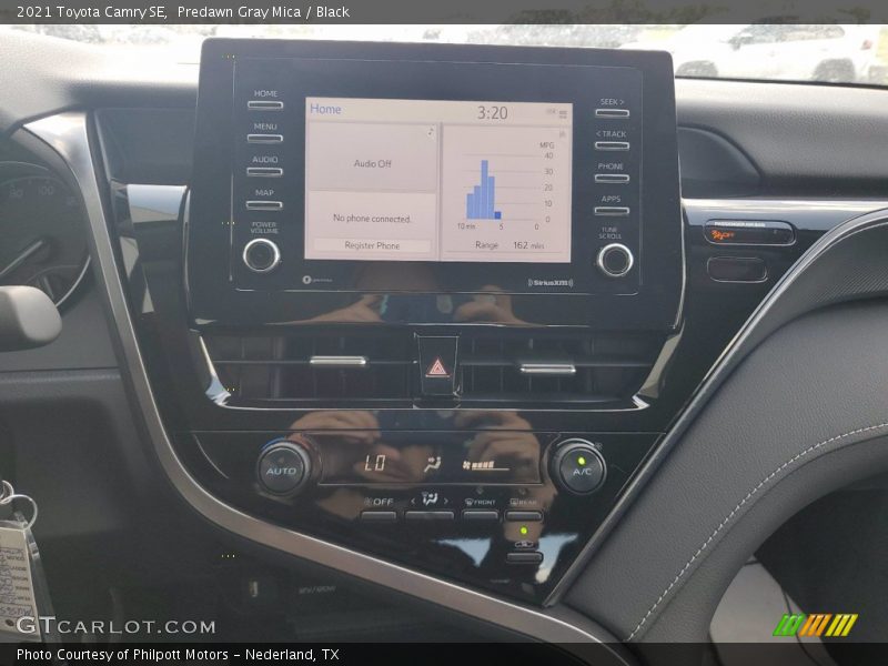 Predawn Gray Mica / Black 2021 Toyota Camry SE