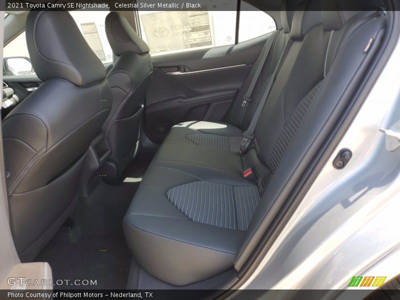 Celestial Silver Metallic / Black 2021 Toyota Camry SE Nightshade