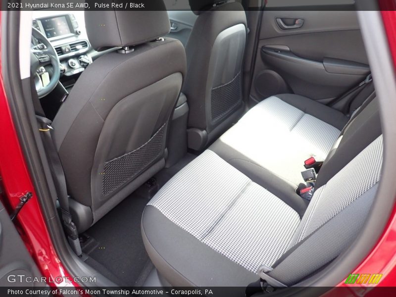 Pulse Red / Black 2021 Hyundai Kona SE AWD