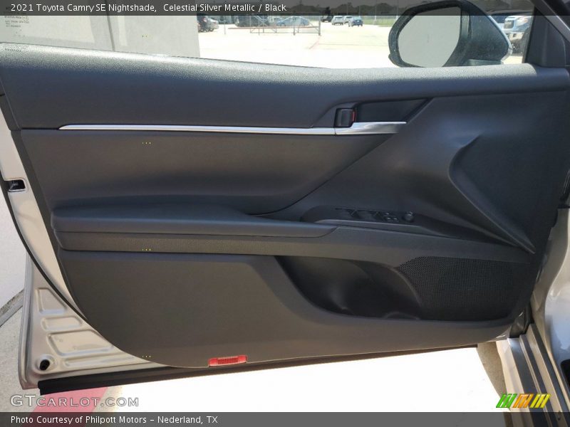 Celestial Silver Metallic / Black 2021 Toyota Camry SE Nightshade