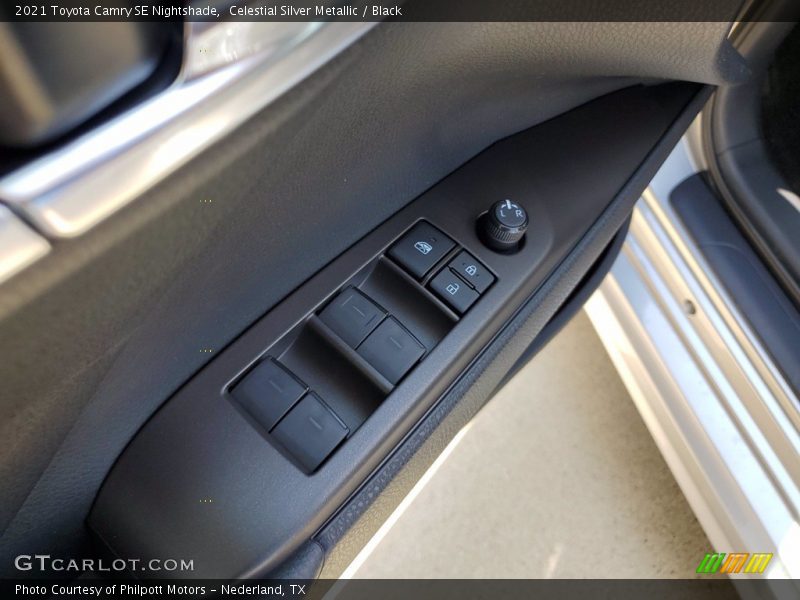 Celestial Silver Metallic / Black 2021 Toyota Camry SE Nightshade