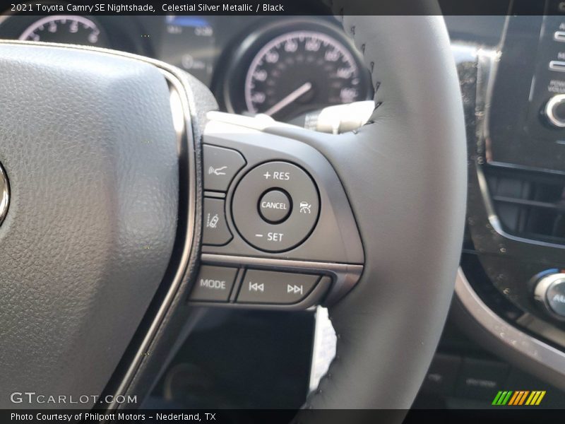 Celestial Silver Metallic / Black 2021 Toyota Camry SE Nightshade