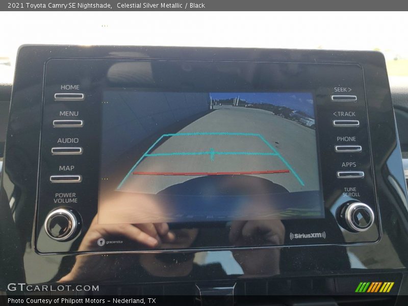Celestial Silver Metallic / Black 2021 Toyota Camry SE Nightshade