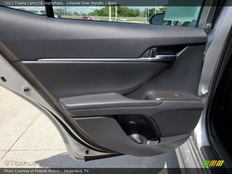 Celestial Silver Metallic / Black 2021 Toyota Camry SE Nightshade