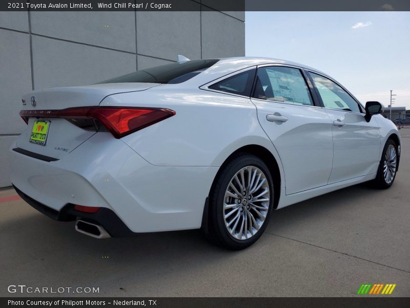 Wind Chill Pearl / Cognac 2021 Toyota Avalon Limited