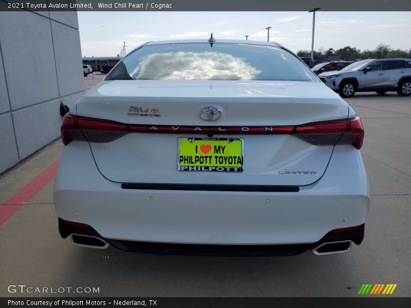 Wind Chill Pearl / Cognac 2021 Toyota Avalon Limited