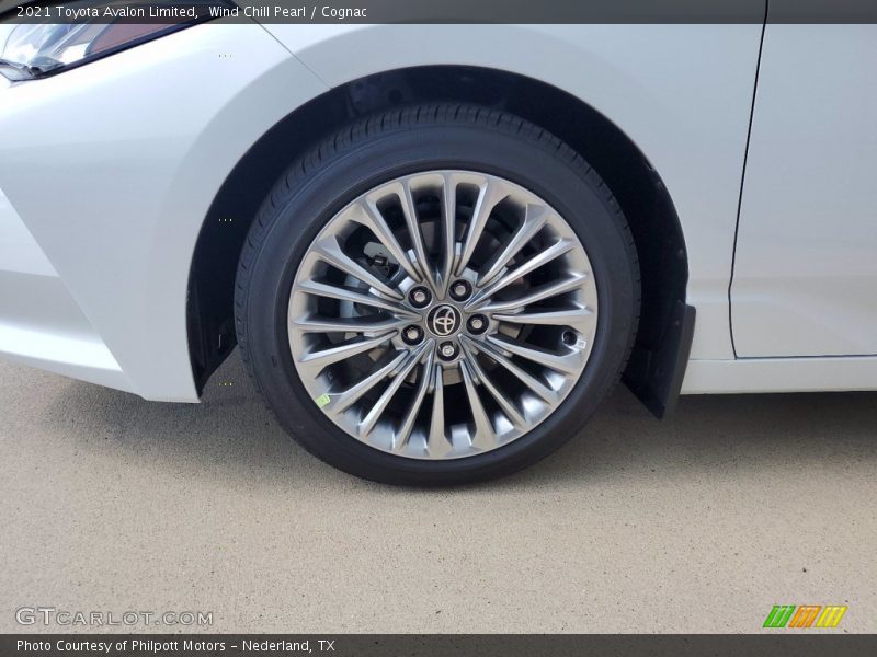 Wind Chill Pearl / Cognac 2021 Toyota Avalon Limited
