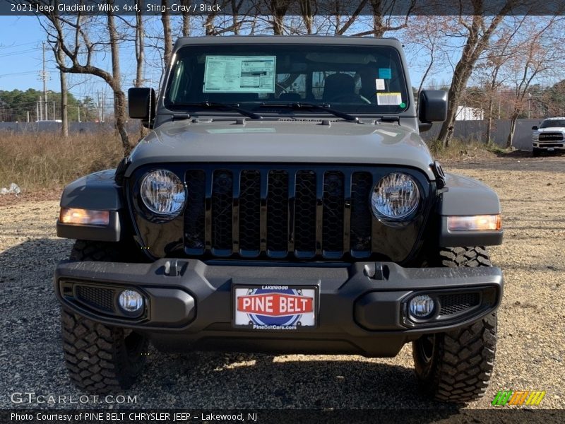 Sting-Gray / Black 2021 Jeep Gladiator Willys 4x4