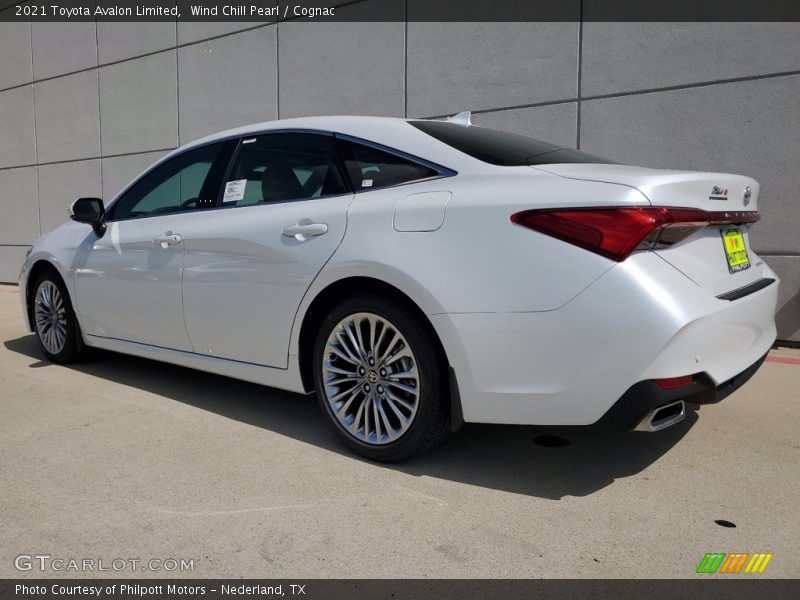 Wind Chill Pearl / Cognac 2021 Toyota Avalon Limited