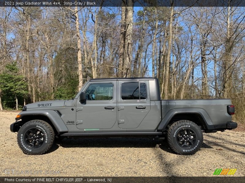 Sting-Gray / Black 2021 Jeep Gladiator Willys 4x4