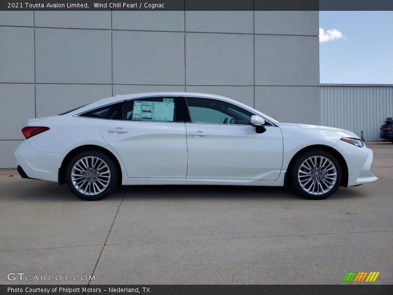 Wind Chill Pearl / Cognac 2021 Toyota Avalon Limited