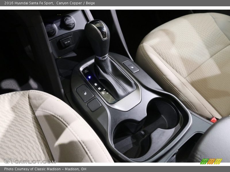 Canyon Copper / Beige 2016 Hyundai Santa Fe Sport