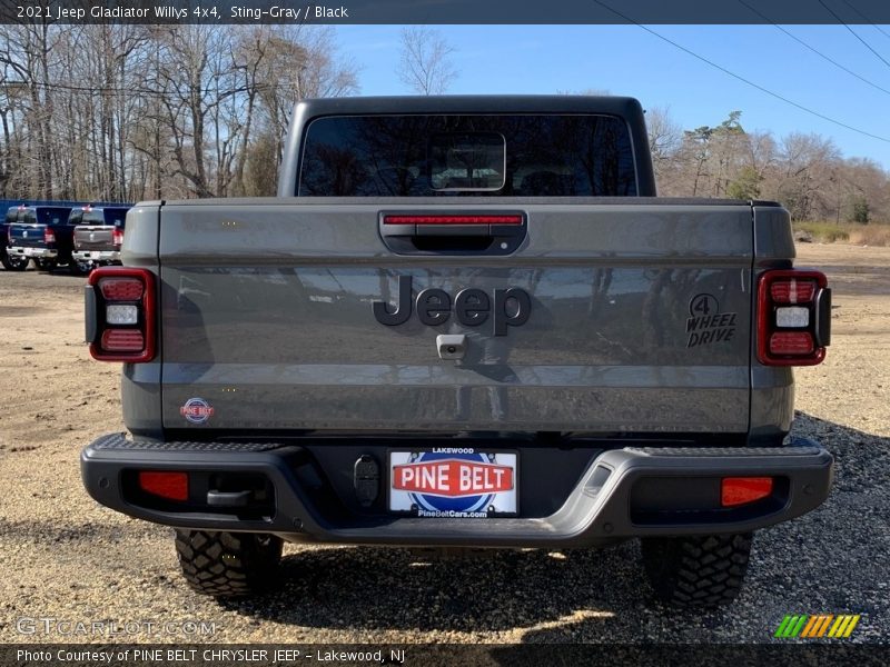 Sting-Gray / Black 2021 Jeep Gladiator Willys 4x4