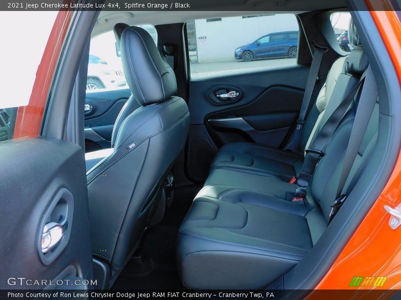 Spitfire Orange / Black 2021 Jeep Cherokee Latitude Lux 4x4