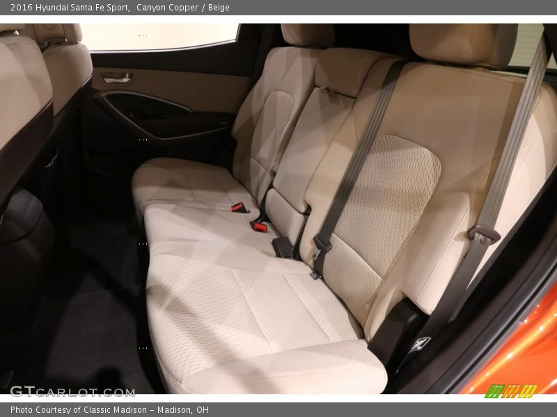 Canyon Copper / Beige 2016 Hyundai Santa Fe Sport