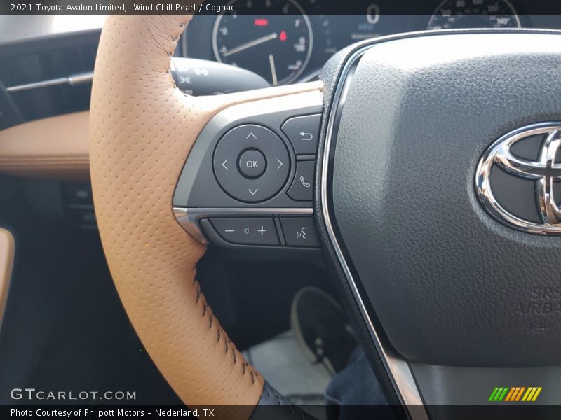 Wind Chill Pearl / Cognac 2021 Toyota Avalon Limited