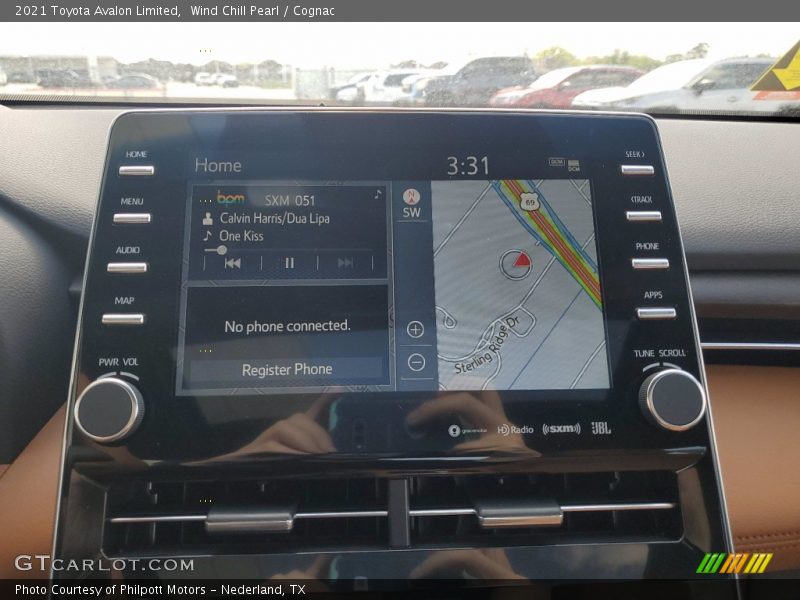 Wind Chill Pearl / Cognac 2021 Toyota Avalon Limited