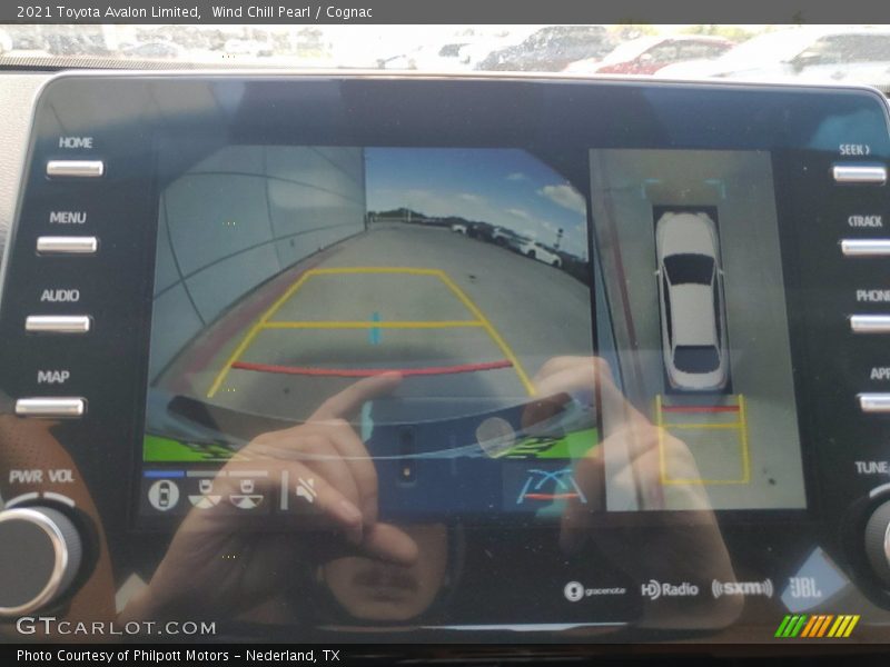 Wind Chill Pearl / Cognac 2021 Toyota Avalon Limited