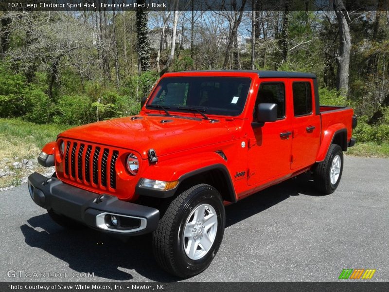 Firecracker Red / Black 2021 Jeep Gladiator Sport 4x4