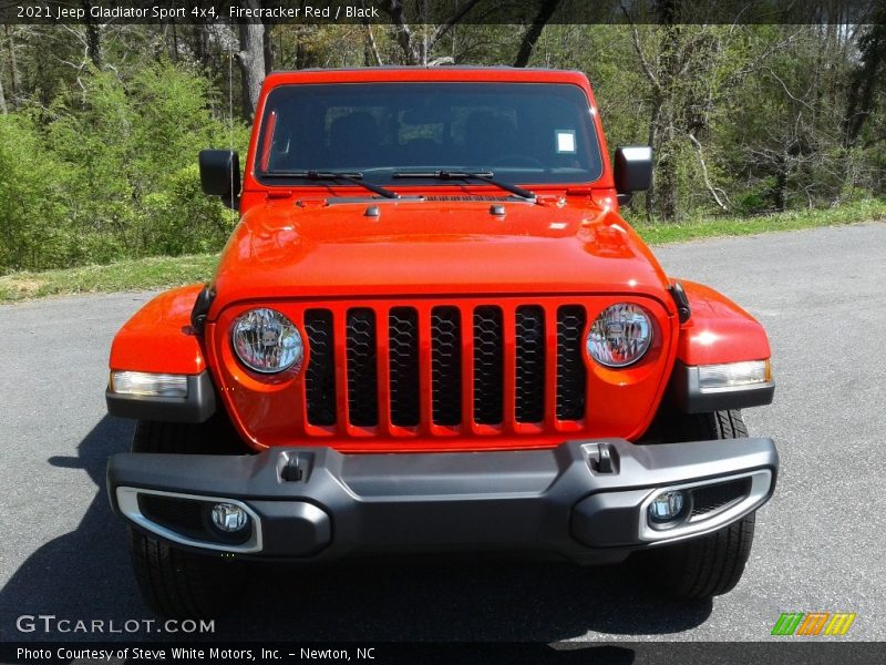 Firecracker Red / Black 2021 Jeep Gladiator Sport 4x4