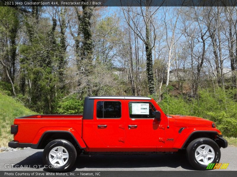 Firecracker Red / Black 2021 Jeep Gladiator Sport 4x4