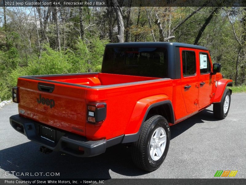 Firecracker Red / Black 2021 Jeep Gladiator Sport 4x4
