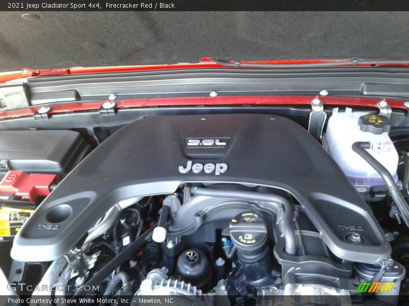 Firecracker Red / Black 2021 Jeep Gladiator Sport 4x4