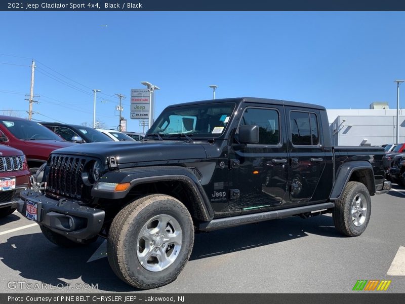 Black / Black 2021 Jeep Gladiator Sport 4x4