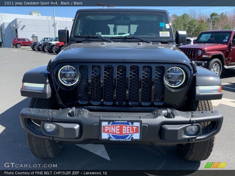 Black / Black 2021 Jeep Gladiator Sport 4x4